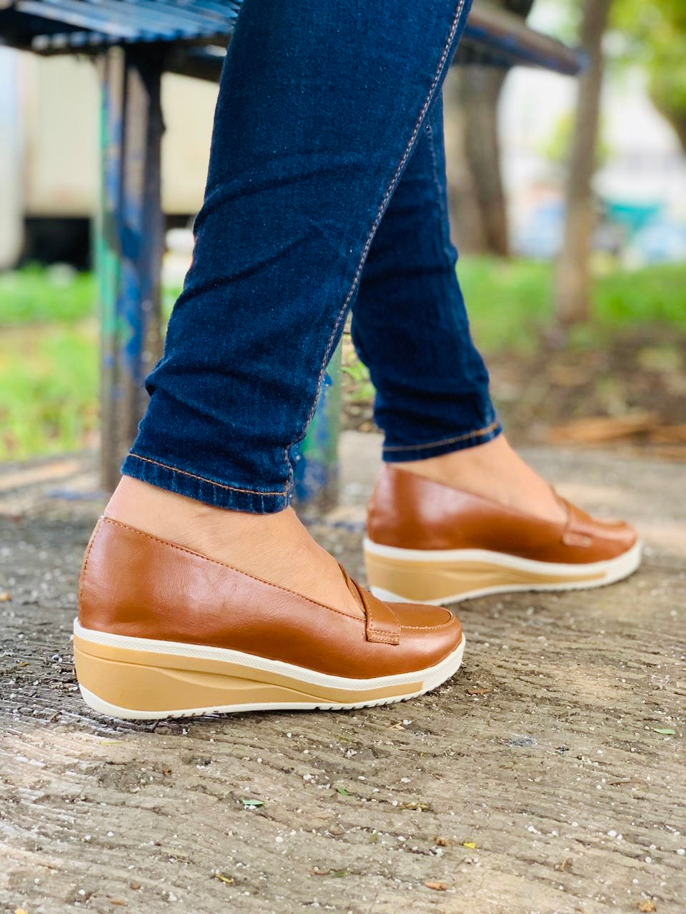 Mocasín 040 Camel - Diseño Exclusivo!
