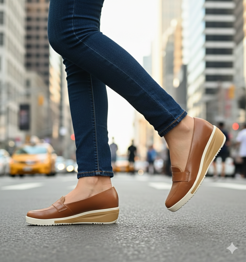 Mocasín 040 Camel - Diseño Exclusivo!